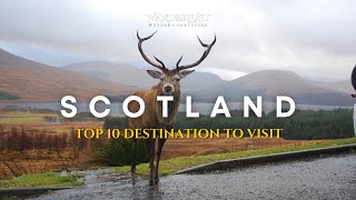 Top 10 Destinations in Scotland To Visit Travel Guide 2024 [upl. by Orgalim601]