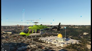 Hubschrauberflug über Tempelberg  Jerusalem [upl. by Sivet]