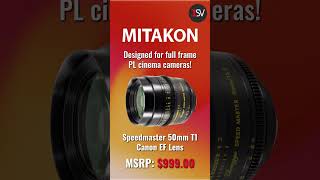 Mitakons 50mm Speedmaster T1 Lens for Canon EF Cameras Will Blow You Away [upl. by Nylknarf]