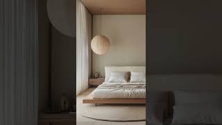 Japandi Bedroom Inspo japandi japandibedroom interiordesign bedroomdecor bedroomdesign decor [upl. by Aicad]