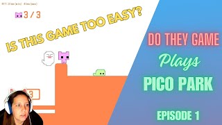 3 cats working together – Pico Park  Gameplay E1 [upl. by Adnirem]