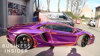 Meet The Guy Who Wraps Celebrities Luxury Cars [upl. by Harhay]