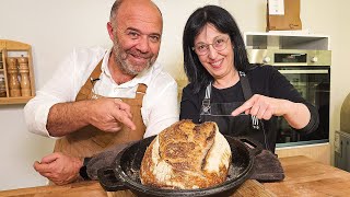 PAN DE MASA MADRE FÁCIL GlutenMorgenTv [upl. by Akcir484]