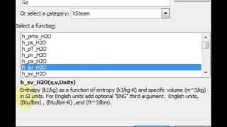 Steam thermodynamic properties in Excel [upl. by Asiat31]