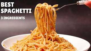 Easiest Spaghetti Pasta Recipe  Spaghetti Aglio e Olio Recipe  How To Make Spaghetti Pasta [upl. by Baecher]