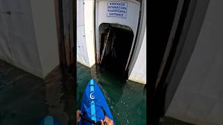 Exploring Massive Abandoned Ferry  Aeolos Kenteris Abandoned scary cool shorts [upl. by Duile202]