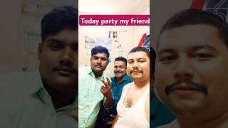 Mera Dost chhutti se aaya hai today party 🤪🥰❤️💥🔥👋💯😹😻 [upl. by Leissam538]