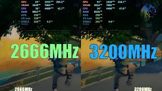 2666MHz vs 3200MHz [upl. by Rahm]