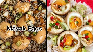 MAYAK EGGS RECIPE  SOY MARINATED EGG RECIPE  HOW TO MAKE MAYAK EGG  Panlasang Pinoy [upl. by Pompea]