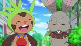 Chespin and Bunnelby city adventure [upl. by Nathalie62]