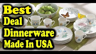 Best Deal Dinnerware Made In USA [upl. by Granthem]