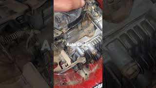 How Auto Choke Works on a Briggs amp Stratton Lawnmower mowerrepair [upl. by Ledif]