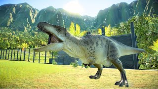 RELEASE ALL 110 LAND DINOSAUR SPECIES IN ISLA NUBLAR  Jurassic World Evolution 2 [upl. by Peacock]