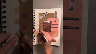 SCRAPBOOK ASMR 🖤 scrapbooking creative asmr journal journaling artandcraft asmrvideo shorts [upl. by Everara505]