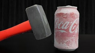 ¡NITRÓGENO LÍQUIDO VS COCACOLA 😱 CONGELANDO COSAS EN LA COCINA DE MIKE 7 [upl. by Geller]