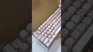 Getting Addicted To Keyboard Typing Sound  best cute keyboard keyboard keyboardtutorial [upl. by Ssecnirp586]