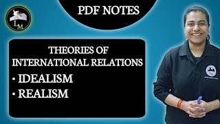 Theories of International Relations  Idealism and Realism  Law Mate [upl. by Sherburn145]