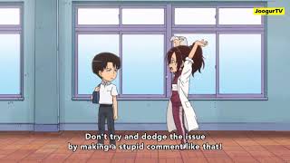 Levi and Hanji Funny scene Attack on Titan Junior High [upl. by Mela]