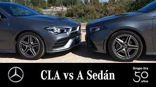 Comparativa MercedesBenz ¿Clase A Sedán o CLA │Mobility Centro [upl. by Flowers]