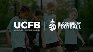 UCFB and Bloomsbury Football partner up to enhance opportunities in football [upl. by Niac577]