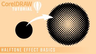 Halftone Effect Tutorial in CorelDraw  CorelDraw Tutorial  How to Create Halftone Effect CorelDraw [upl. by Admana]