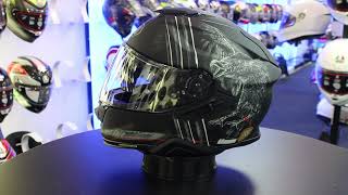 Shoei GT Air 2 Ubiquity TC9 Helmet Matt BlackWhite [upl. by Angelo]