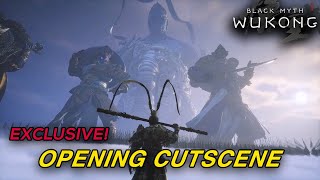 Black Myth Wukong  Exclusive Cutscene opening cutscene [upl. by Daza692]