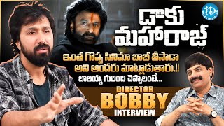 Director Bobby Latest Interview  Daaku Maharaaj  Nandamuri Balakrishna  iDream Stars [upl. by Zemaj]