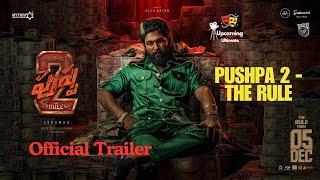 Pushpa 2  The Rule । Official Trailer । Allu Arjun । Sukumar । Rashmika । Fahadh Faasil। [upl. by Talanian]