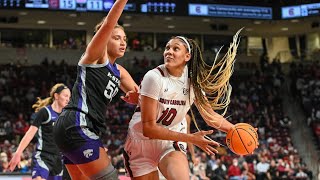 Kamilla Cardoso Finishing around the rim South Carolina highlights 2223 WNBA Draft ‘24 Prospect [upl. by Attayek]