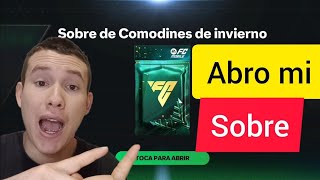 Abro mi sobre de comodines de invierno FC Mobile parte 2 [upl. by Nibbs]