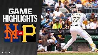 Mets vs Pirates Game Highlights 7824  MLB Highlights [upl. by Gibbon]