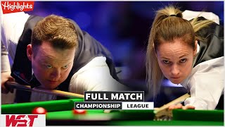 Shaun Murphy vs Reanne Evans Full Match Highlights  Championship League Snooker 2024 [upl. by Woodall]