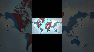 Nazi Germany vs Empire Of Japan The man in the high castle  Map animation ww2 shorts [upl. by Myriam]