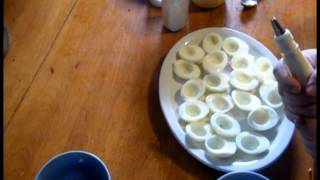 Keto cooking How to make devilled eggs [upl. by Anyahs31]