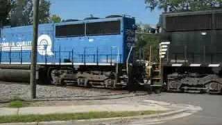 Norfolk Southern NB at Lake City FL 91808 [upl. by Schmitz]