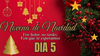 NOVENA DE NAVIDAD  DIA 5 P GUSTAVO JAMUT OMV [upl. by Inajar364]