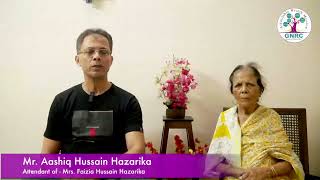 Thank you GNRC  Patient Testimonials  Mr Aashiq Hussain Hazarika [upl. by Drew]