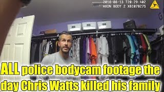 Police bodycam footage in Chronological order the day Chris Watts family were reported missing [upl. by Hanforrd946]