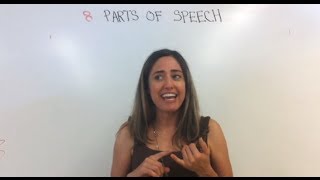 EIGHT PARTS OF SPEECH 1  INTRO [upl. by Nabroc]