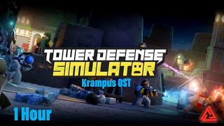 Tower Defense Simulator OST  Krampus 1 Hour [upl. by Anol]