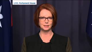 Gillard proud of her legacy as prime minister [upl. by Gulgee539]