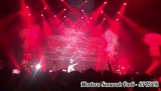 Mentera Semerah Padi  SPIDER Live at Zepp KL [upl. by Aihsot106]