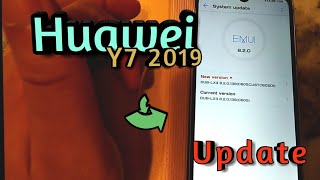 Huawei Y7 2019 security software update April 1st 2019 [upl. by Yoong608]