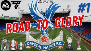 EA FC 24  Career Mode  1  Crystal Palace [upl. by Zeba]