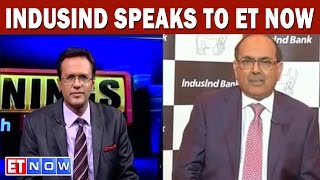 Romesh Sobti On IndusInd Banks Q4  Net Up 21 At Rs 752 Cr [upl. by Kermy775]