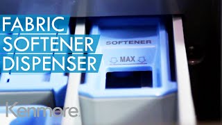 How to Use Fabric Softener Dispenser in Your Kenmore Washer Laundry Tips [upl. by Adlev394]