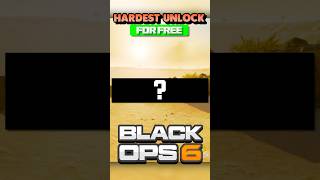 The HARDEST Thing to Unlock in BLACK OPS 6 EASY [upl. by Zebapda834]