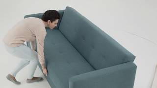 Tibor Click Clack Sofa Bed with Storage [upl. by Issy]