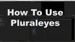 How to use PluralEyes  Syncing video and audio footage [upl. by Elyl619]